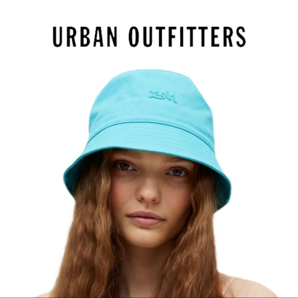 NEW X-Girl Urban Outfitters UO Mills Logo Bucket Cap Hat